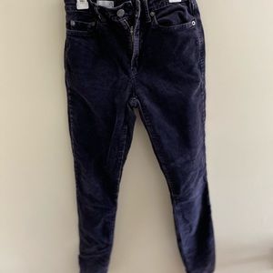 Gap high rise corduroys